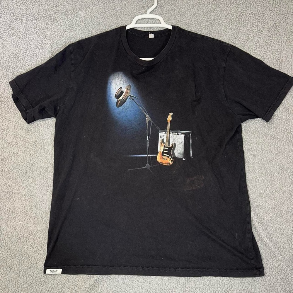 Joe Bonamassa Graphic T Shirt Tribut Brand Autographed Faded